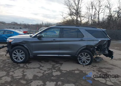 2021 Ford Explorer Xlt из США, поврежденный, VIN 1FMSK8DH4MGA22013